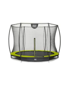 EXIT Silhouette ground trampoline ø244cm with safety net...