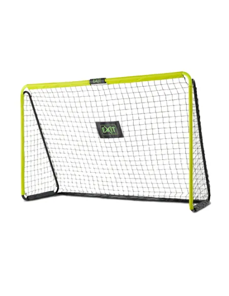 EXIT Tempo steel football goal 240x160cm - green/black Bambini Libera installazione