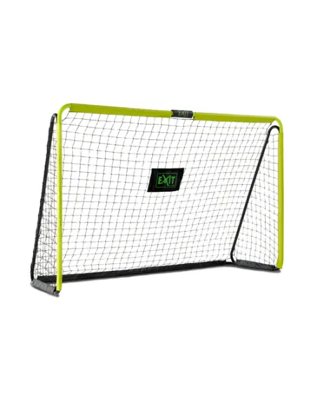 EXIT Tempo steel football goal 240x160cm - green/black Bambini Libera installazione