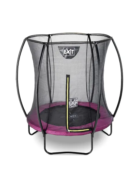 EXIT Silhouette trampoline ø183cm - pink Esterno Rotondo Molla elicoidale Trampolino fuori terra