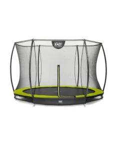 EXIT Silhouette ground trampoline ø305cm with safety net...