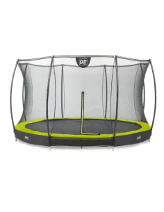 EXIT Silhouette ground trampoline ø366cm with safety net...