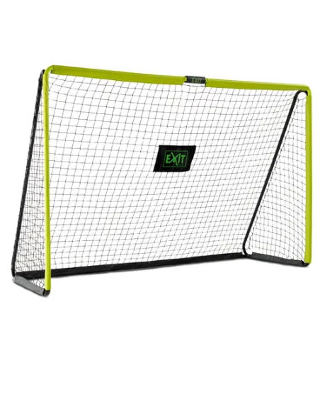 EXIT Rete da calcio in acciaio "Tempo" l 300x200cm - Verde/Nera