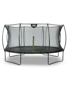 EXIT Silhouette trampoline ø427cm - black Esterno Rotondo...