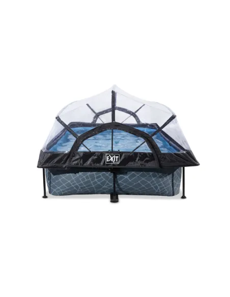 EXIT 30.20.32.00 piscina fuori terra Piscina con bordi Piscina rettangolare 3700 L Grigio