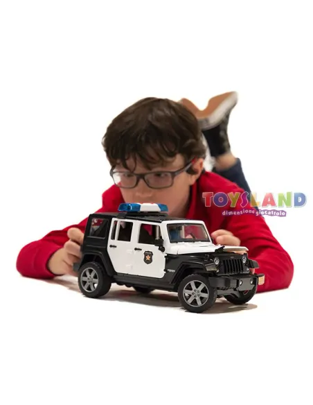 JEEP WRANGLER CON POLIZIOTTO LUCI E SUONI (2526)