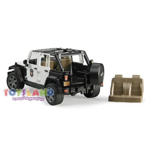JEEP WRANGLER CON POLIZIOTTO LUCI E SUONI (2526)