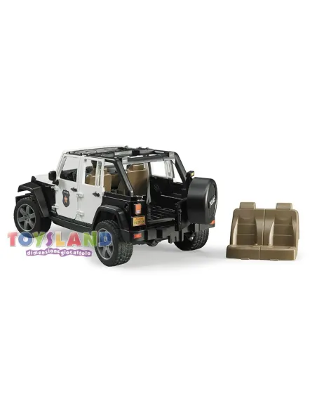 JEEP WRANGLER CON POLIZIOTTO LUCI E SUONI (2526)