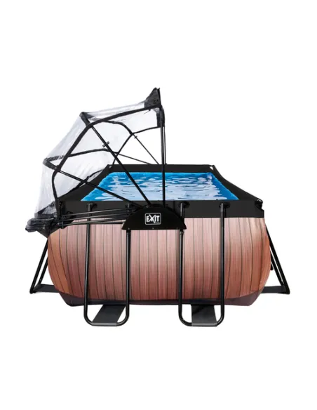 EXIT 30.57.53.10 piscina fuori terra Piscina con bordi Piscina rettangolare 12600 L Grigio