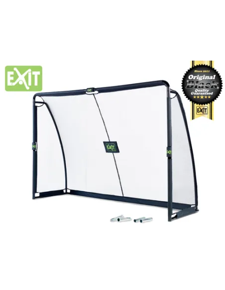 EXIT  Porta da calcio in acciaio 300x200cm - Nera