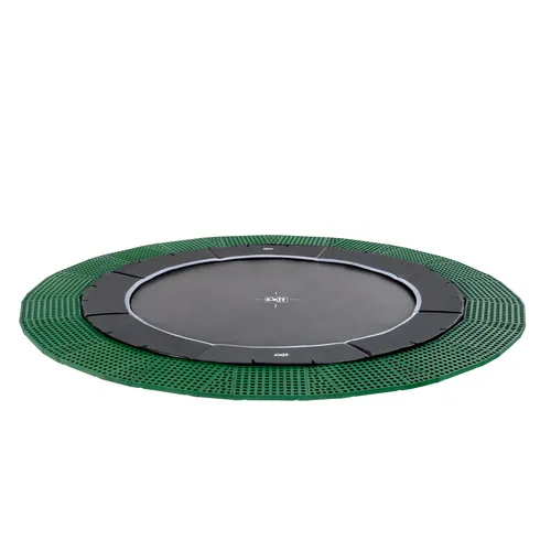 EXIT Dynamic ground level trampoline ø427cm...