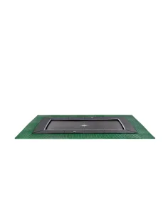 EXIT Dynamic ground level trampoline 244x427cm with...