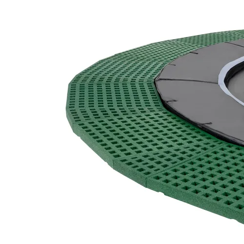 EXIT Dynamic ground level trampoline ø427cm...