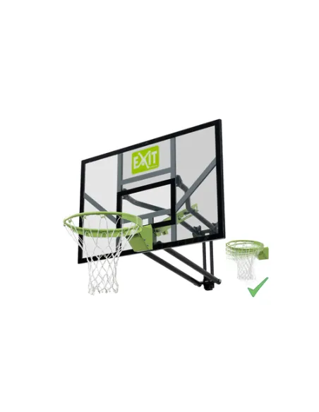 EXIT 46.01.11.00 impianto per pallacanestro Montaggio a muro Rettangolare Policarbonato (PC)