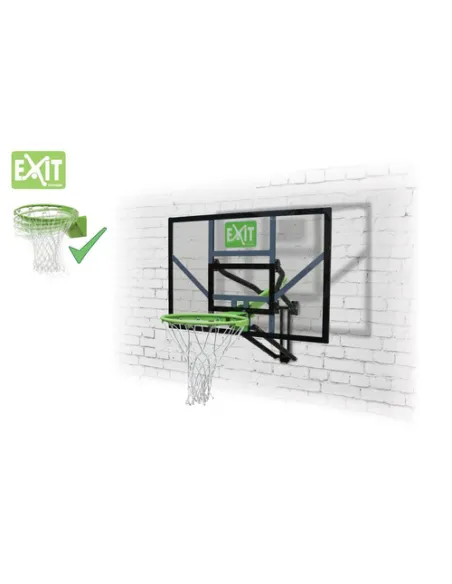 EXIT 46.01.11.00 impianto per pallacanestro Montaggio a muro Rettangolare Policarbonato (PC)