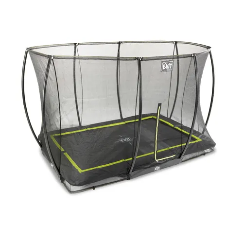 EXIT Silhouette ground trampoline 214x305cm...