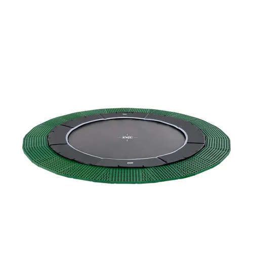 EXIT Dynamic ground level trampoline ø366cm...