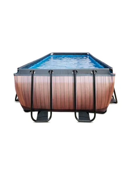 EXIT 30.27.53.10 piscina fuori terra Piscina con bordi Piscina rettangolare 13465 L Grigio, Bianco