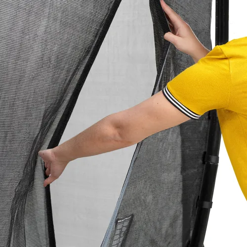 EXIT Dynamic ground level trampoline 244x427cm...