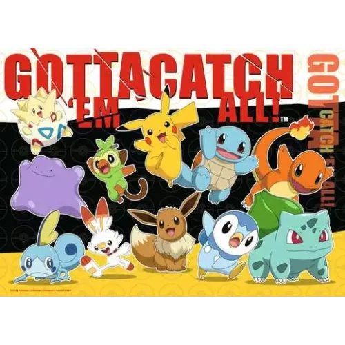 Ravensburger Pokémon-Kumpels Puzzle 100 pz Bambini