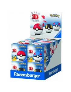Ravensburger Pokemon Pokeballs Puzzle 3D Cartoni