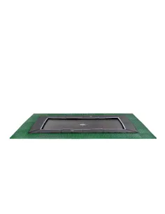 EXIT Dynamic ground level trampoline 275x458cm with...