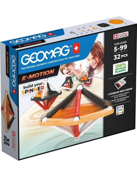 Geomag E-motion Panels Recycled Giocattolo con magnete al neodimio