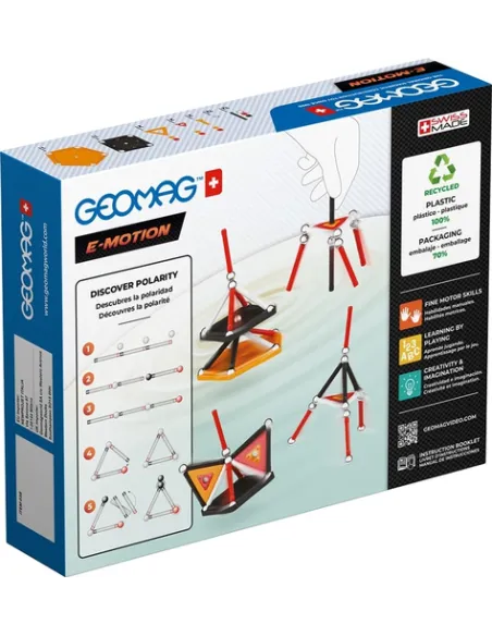 Geomag E-motion Panels Recycled Giocattolo con magnete al neodimio
