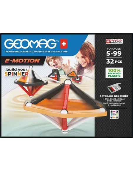 Geomag E-motion Panels Recycled Giocattolo con magnete al neodimio