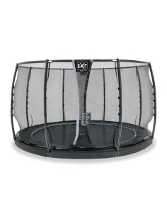 EXIT Dynamic ground level trampoline ø366cm with safety... 2