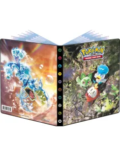 POKEMON ALBUM 4 Tasche 10 Pagine SCARLATTO/VIOLETTO (UP16065PP0R4PS) 2