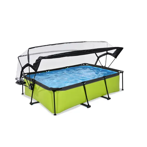 EXIT Lime pool 220x150x65cm with dome and...