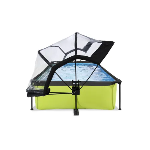 EXIT Lime pool 220x150x65cm with dome and...