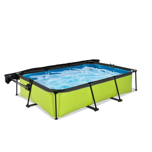 EXIT Lime pool 300x200x65cm with canopy and...