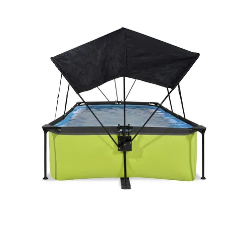 EXIT Lime pool 300x200x65cm with canopy and...