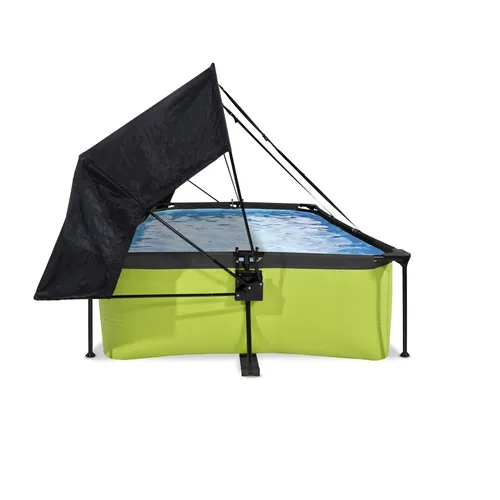 EXIT Lime pool 300x200x65cm with canopy and...