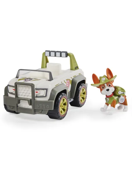 PAW Patrol | Veicolo Jungle Cruiser di Tracker | Veicolo e personaggio di Tracker | Giochi per bambini dai 3 anni in su