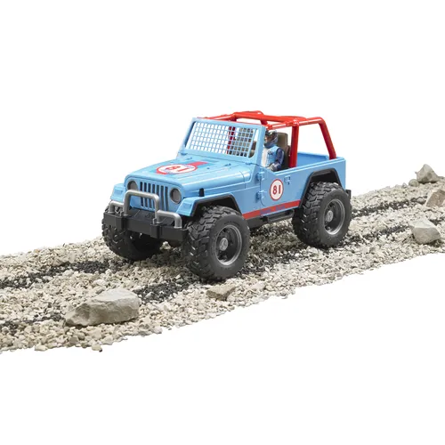JEEP CROSS COUNTRY RACE BLU Con PILOTA (2541)