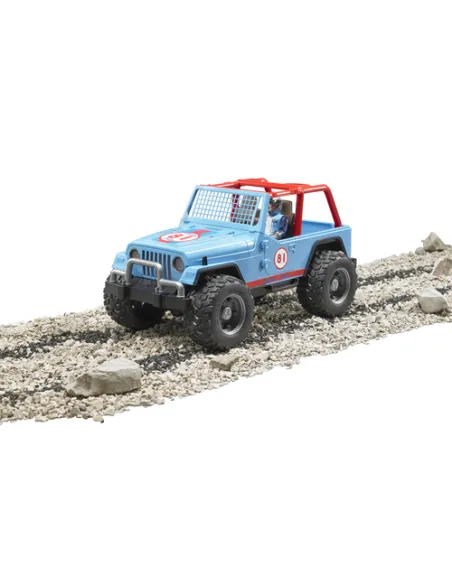 JEEP CROSS COUNTRY RACE BLU Con PILOTA (2541)