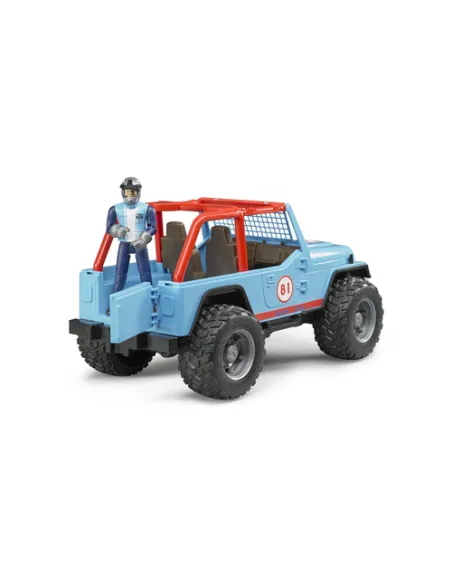 JEEP CROSS COUNTRY RACE BLU Con PILOTA (2541)