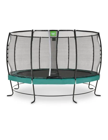 EXIT Lotus Premium Esterno Rotondo Molla elicoidale Trampolino fuori terra