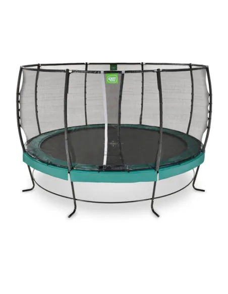 EXIT Lotus Premium Esterno Rotondo Molla elicoidale Trampolino fuori terra