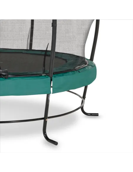 EXIT Lotus Premium Esterno Rotondo Molla elicoidale Trampolino fuori terra