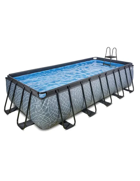 EXIT 30.27.53.00 piscina fuori terra Piscina con bordi Piscina rettangolare 13465 L Grigio