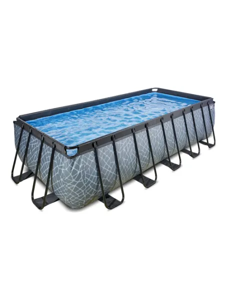 EXIT 30.27.53.00 piscina fuori terra Piscina con bordi Piscina rettangolare 13465 L Grigio