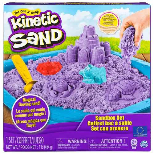 Kinetic Sand Playset Castelli di Sabbia Sabbia...