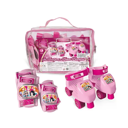 Grandi Giochi Princess Borsa Set Pattini E...