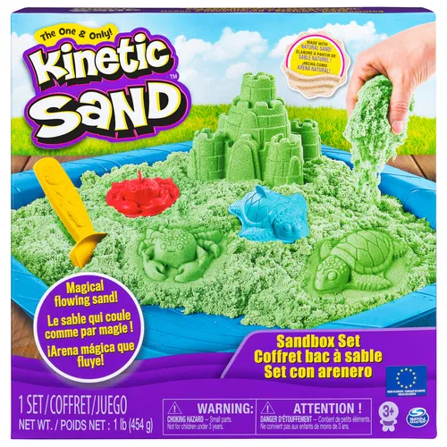 Kinetic Sand Playset Castelli di Sabbia Sabbia...