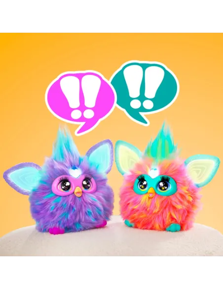 Furby Corallo, giocattoli di peluche interattivi per bambini e bambine dai 6 anni in su