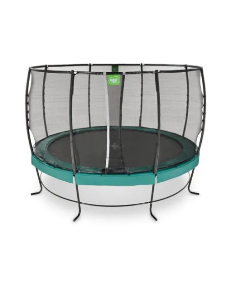 EXIT Lotus Premium Esterno Rotondo Molla elicoidale Trampolino fuori terra